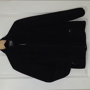 Black Fleese Utility Jacket